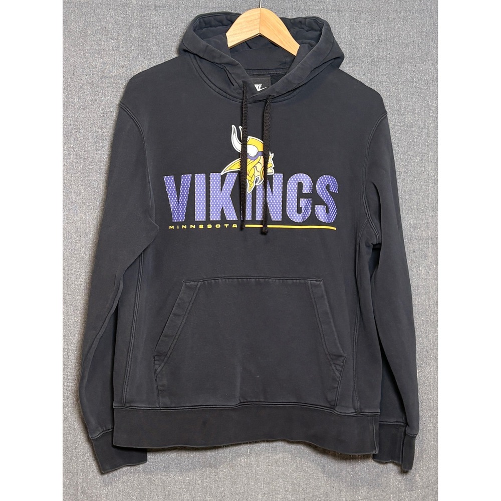 Nike Minnesota Vikings Hoodie Mens Medium Black NFL Football Pullover